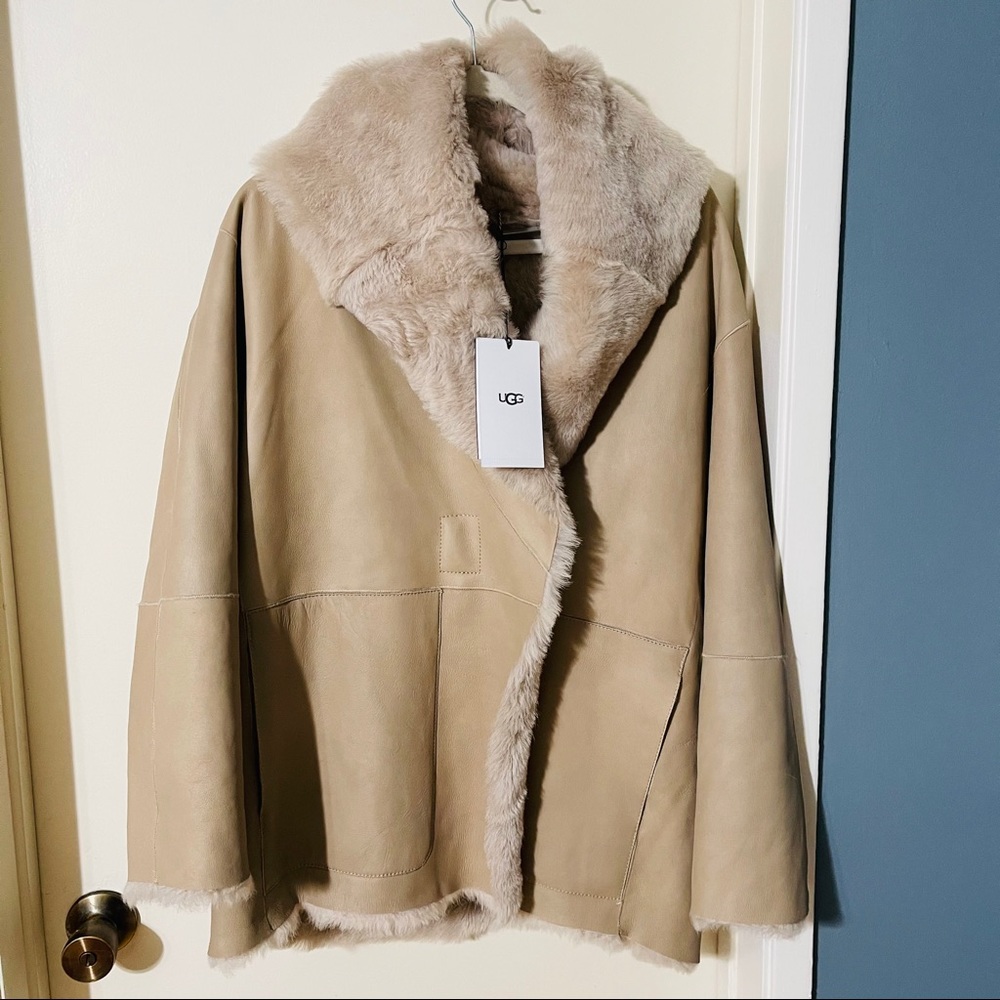 Ugg Fur Leather Jacket